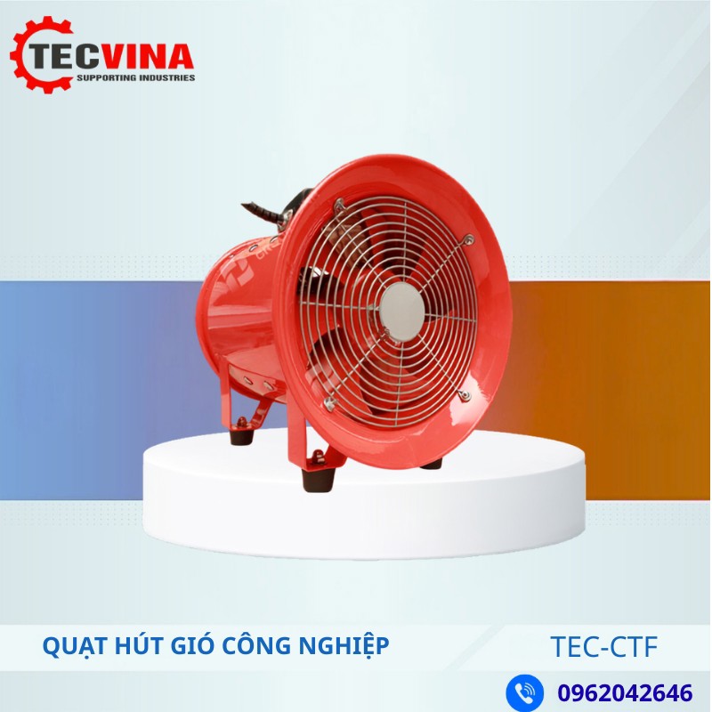QUẠT THÔNG GIÓ ĐỘ ỒN THẤP CTF
